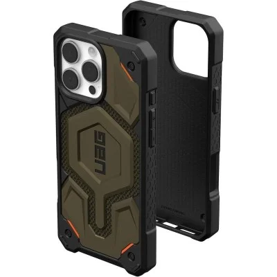 Cover Iphone 16 Pro Max Magsafe Monarch Pro Kevlar Case Uag - Green